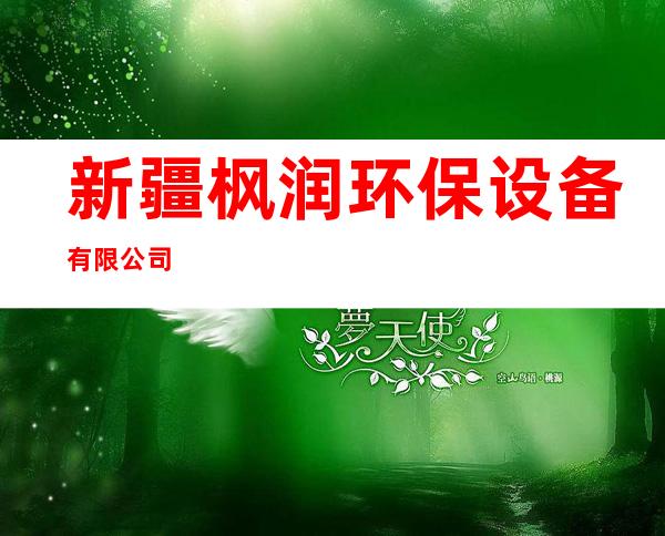 新疆枫润环保设备有限公司